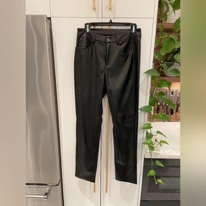 JOSEPH RIBKOFF faux leather pants US 8